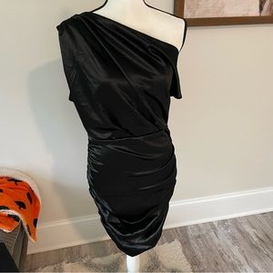 NWOT SHEIN draped bodycon dress